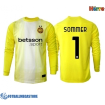 Fotballdrakt Herre Inter Milan Yann Sommer #1 Keeper Bortedrakt 2025-26 Langermet